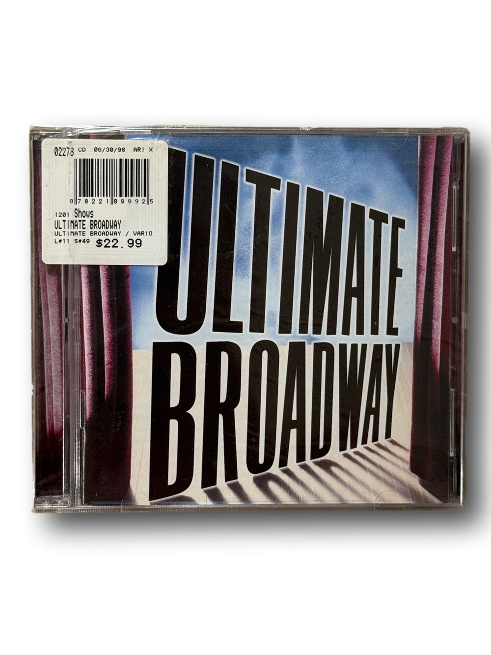 Ultimate Broadway 2-Disc Audio CD Collection - NWT